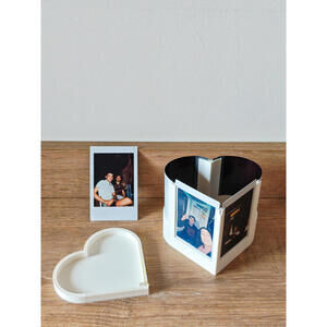 Instax Heart Display Box - Multi-Photo Frame and Secret Gift Container